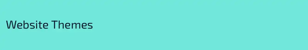 Website Themes